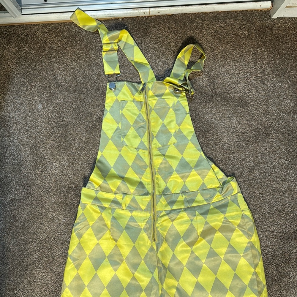 Brand New Harley Quinn Birds of Prey  Costume overall and bra